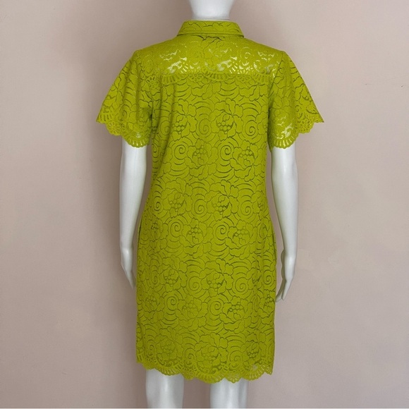 Banana Republic Short Sleeve Floral Lace Dress size Small - Picture 3 of 15